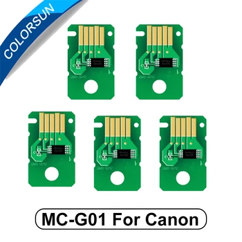 แมค-G01 Maintanence กล่องมันฝรั่งทอดกรอสำหรับ Canon แมค G01 เปลืองหมึกถังสำหรับ Canon MAXIFY GX6010 GX7010 GX6020 GX7020 GX6030 GX7030 GX6040