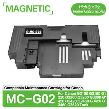 แมค-G02 แมค G02 MCG02 ซ่อมบำรุงรางตลับหมึกสำหรับ Canon G2160 G3160 G1220 G2260 G3260 G3360 G1420 G2420 G2460 G3420 G3460 G3620 ถัง