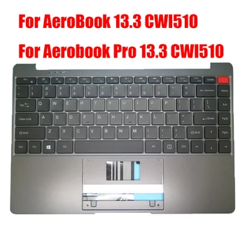 แล็ปท็อป Palmrest สำหรับ Chuwi สำหรับ AeroBook 13.3 CWI510 มืออาชีพ 13.3 CWI510 MB30010003 XK-HS001 HK300-10 Backlit ภาษาอังกฤษพวกเราแป้นพิมพ์ใหม่