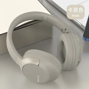 แล้วหูฟังนั่นล่ะบลูทูธ HIFI เครือข่ายไร้สายเสียงสเตริโอ(stereo)ทางหู Earphone Handsfree ดีเจ Headset หูนต้นอ่อนหัวโทรศัพท์ Earbuds สำหรับ iPhone Xiaomi