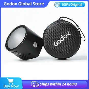 ในหุ้นของ Godox H200R แหวนแฟลชวนหัวแบบเคลื่อนย้ายได้เกลียวหมุนเข้าด้านแฟลชการแยกส่วนขยายหัวสำหรับ Godox AD200 แฟลช Photography
