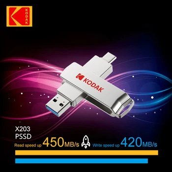 ใหม่ KODAD องเว็บเบราว์เซอร์ภายนอก Ssd 1TB แข็งของเมืองพอร์ต USB 3.2 แฟลชไดร์ฟดิสก์ประเภท-C 512GB 256GB ปากกาขับรถเล็ก Pendrive ความทรงจำอยู่ U ดิสก์