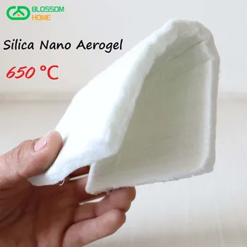 ใหม่ Nanomaterials วัสดุซิลิกาผ Nanoname Aerogel Insulation ท่อ Insulation Fireproof Aerogel รู้สึก Insulation ขนาด 50CM x 50CM