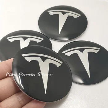 4pcs ตั้งค่ารถล้ศูนย์กลางฮับนฝาด้านบน/ด้านล่างปกปิด Stickers Decal สำหรับ Tesla นางแบบ 3 พวกเอเอ็กซ์ 4pcs ตั้งค่ารถล้ศูนย์กลางฮับนฝาด้านบน/ด้านล่างปกปิด Stickers Decal สำหรับ Tesla นางแบบ 3 พวกเอเอ็กซ์ 1