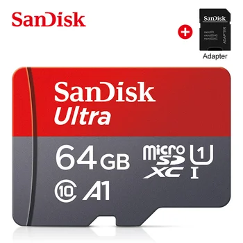 Sandisk A1 เรียน 10 มินิ SD การ์ด 64GB ความจำแฟลชการ์ด 64GB โคร SD TF บัตร 64GB cartão เดอ memória ขับรถบันทึกเสียงของกล้อง Sandisk A1 เรียน 10 มินิ SD การ์ด 64GB ความจำแฟลชการ์ด 64GB โคร SD TF บัตร 64GB cartão เดอ memória ขับรถบันทึกเสียงของกล้อง 1