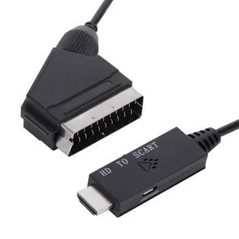 SCART จะ HDMI เคเบิลทีวีของวิดีโออะแดปเตอร์ SCART จะ HDMI Converter SCART จะ HDMI อะแดปเตอร์ SCART จะ HDMI เคเบิลทีวีของวิดีโออะแดปเตอร์ SCART จะ HDMI Converter SCART จะ HDMI อะแดปเตอร์ 1