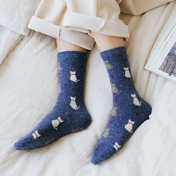 ฤดูใบไม้ร่วงและฤดูหนาวคนใหม่รูปแบบภาษาญี่ปุ่นน่ารักถุงเกาหลีแมว Harajuku ถุงเท้าผู้หญิง Kawaii Thicken น่ารักถุงเท้า ฤดูใบไม้ร่วงและฤดูหนาวคนใหม่รูปแบบภาษาญี่ปุ่นน่ารักถุงเกาหลีแมว Harajuku ถุงเท้าผู้หญิง Kawaii Thicken น่ารักถุงเท้า 1