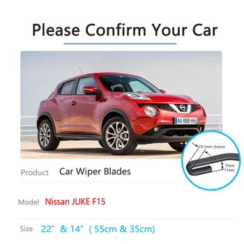 สำหรับ Nissan JUKE F15201120122013201420152016201720182019 กระจกหน้า Windscreen แปรงเครื่องประดับรถอหน้า Wiper มนุษย์ใช่ปะหรือ สำหรับ Nissan JUKE F15201120122013201420152016201720182019 กระจกหน้า Windscreen แปรงเครื่องประดับรถอหน้า Wiper มนุษย์ใช่ปะหรือ 1