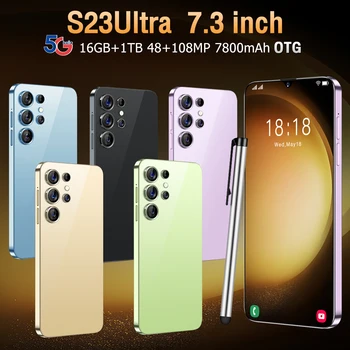 ใหม่ 5g\n smartphone S23 Ultra ต้นฉบับโทรศัพท์ 7800mAh โทรศัพท์เคลื่อนที่ 16GB 1TB 7.3 นิ้วล้องที่มีความคมชัดสูงนะจอภาพ\n smartphone android ลดล็อคโทรศัพท์ ใหม่ 5g\n smartphone S23 Ultra ต้นฉบับโทรศัพท์ 7800mAh โทรศัพท์เคลื่อนที่ 16GB 1TB 7.3 นิ้วล้องที่มีความคมชัดสูงนะจอภาพ\n smartphone android ลดล็อคโทรศัพท์ 1