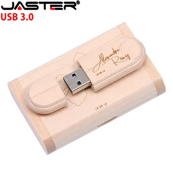 JASTER ลูกค้าโลโก้เลเซอร์ไม้สลักชื่อ+กล่อง pendrive 4GB 16GB 32GB 64GB พอร์ต USB แฟลชไดร์ฟ photography ของขวัญปล่อโลโก้ที่กำหนด JASTER ลูกค้าโลโก้เลเซอร์ไม้สลักชื่อ+กล่อง pendrive 4GB 16GB 32GB 64GB พอร์ต USB แฟลชไดร์ฟ photography ของขวัญปล่อโลโก้ที่กำหนด 2