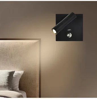 Multifunction ทำให้กำแพงแสงสว่างสำหรับห้องนอนของ Headboard ไฟสำหรับห้องบนเตียงกับผลักเปลี่ยนพอร์ต USB ตั้งข้อหาข้างเตียงอ่านแสงสว่าง Multifunction ทำให้กำแพงแสงสว่างสำหรับห้องนอนของ Headboard ไฟสำหรับห้องบนเตียงกับผลักเปลี่ยนพอร์ต USB ตั้งข้อหาข้างเตียงอ่านแสงสว่าง 2