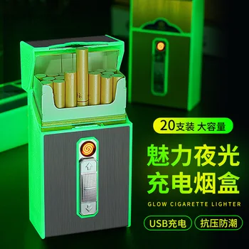 Waterproof คน Coarse สูบบุหรี่ Luminous บุหรี่ซักมวนคดีกับบุหรี่ไฟแช็ก Multifunctional บุหรี่ซักมวนคดีจะทนได้ 20 Waterproof คน Coarse สูบบุหรี่ Luminous บุหรี่ซักมวนคดีกับบุหรี่ไฟแช็ก Multifunctional บุหรี่ซักมวนคดีจะทนได้ 20 2