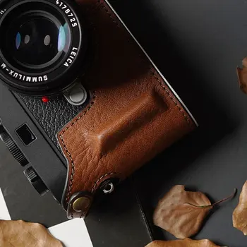 คุณสโตนของกล้องคดีปกป้องคดีของกล้อง Bodysuit สำหรับ Leica M11 กล้อง Handmade ริเครื่องหนัง คุณสโตนของกล้องคดีปกป้องคดีของกล้อง Bodysuit สำหรับ Leica M11 กล้อง Handmade ริเครื่องหนัง 2