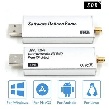 ดิจิตอล SDR ผู้รับ 10KHz จะ 2GHz วิทยุผู้รับ Multifunctional 12-bit ADC ซอฟต์แวร์ผู้รับพอร์ต USB ส่วนติดต่อสำหรับวิทยุอากาศ ดิจิตอล SDR ผู้รับ 10KHz จะ 2GHz วิทยุผู้รับ Multifunctional 12-bit ADC ซอฟต์แวร์ผู้รับพอร์ต USB ส่วนติดต่อสำหรับวิทยุอากาศ 2