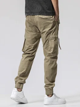 ฤดูใบไม้ผลิฤดูร้อน Color สินค้ากางเกงคน Streetwear หลายกระเป๋า Joggers องกองทัพทหารรูปแบบแข็งของค็อตตอนปกติกับอุปกรณ์ทางเทคนิคกางเกง ฤดูใบไม้ผลิฤดูร้อน Color สินค้ากางเกงคน Streetwear หลายกระเป๋า Joggers องกองทัพทหารรูปแบบแข็งของค็อตตอนปกติกับอุปกรณ์ทางเทคนิคกางเกง 2