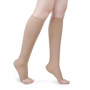 1pair สบายใต้เข่าสนับสนุนถุงเท้า Varicose เส้นเลือบๆขาของ Calf การบีบข้อมูลถุงเท้าสำหรับผู้หญิงคน 1pair สบายใต้เข่าสนับสนุนถุงเท้า Varicose เส้นเลือบๆขาของ Calf การบีบข้อมูลถุงเท้าสำหรับผู้หญิงคน 3