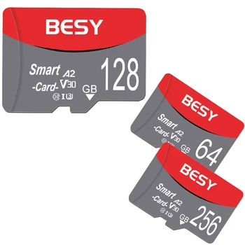 BESY ความทรงจำการ์ด 256GB 128GB 64GB ความเร็วสูง TF การ์ดแฟลชการ์ด/อะแดปเตอร์ 32G BESY ความทรงจำการ์ด 256GB 128GB 64GB ความเร็วสูง TF การ์ดแฟลชการ์ด/อะแดปเตอร์ 32G 3