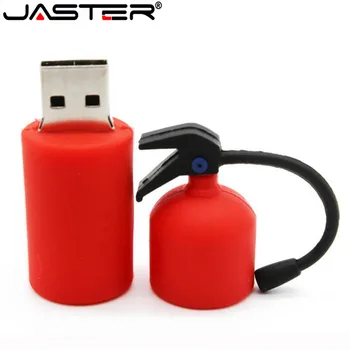 JASTER ไฟ extinguisher พอร์ต USB แฟลชไดร์ฟ 4GB 8GB พิเศษที่น่ารักปากกาขับ 16GB 32GB 64GB มินิความทรงจำอยู่ pendrive ของขวัญ JASTER ไฟ extinguisher พอร์ต USB แฟลชไดร์ฟ 4GB 8GB พิเศษที่น่ารักปากกาขับ 16GB 32GB 64GB มินิความทรงจำอยู่ pendrive ของขวัญ 3