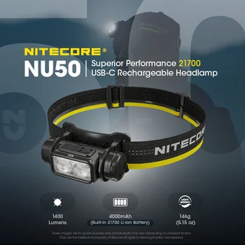 NITECORE NU50 Headlamp นไม่สำคัญพอร์ต USB-C Name ขาวสีแดงแสงสว่าง Headlight ต่างกันมาสร้างแบตเตอรี่สุนัขไม่มีสัญญาณกันขโมยและตั้งแคมป์กัน NITECORE NU50 Headlamp นไม่สำคัญพอร์ต USB-C Name ขาวสีแดงแสงสว่าง Headlight ต่างกันมาสร้างแบตเตอรี่สุนัขไม่มีสัญญาณกันขโมยและตั้งแคมป์กัน 3