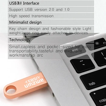 USB3.1 ES9 พอร์ต USB 3.0 แฟลชไดรฟ์ใช้การโลหะมินิ Pendrive 32GB 64GB 128GB พอร์ต USB อยู่ cle พอร์ต usb ปากกาขับกุญแจแหวนพอร์ต USB แฟลช USB3.1 ES9 พอร์ต USB 3.0 แฟลชไดรฟ์ใช้การโลหะมินิ Pendrive 32GB 64GB 128GB พอร์ต USB อยู่ cle พอร์ต usb ปากกาขับกุญแจแหวนพอร์ต USB แฟลช 3