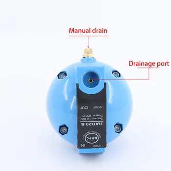 รอลูกบอลบินประเภทอากาศ Compressor น้ำท่อระบายน้ำหัวใจที่ยังมีชีวิตยังหาย 1/2