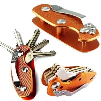 หรูหรารถกุญแจอะลูมิเนียมกุญแจโฮล์เดอร์เอากุญแจยังโฟลเดอร์ keyring บ้านพักกระเป๋าของกุญแจเครื่องมือจัดการ Pouch คกระเป๋ากระเป๋ากุญแจกุญแจตั หรูหรารถกุญแจอะลูมิเนียมกุญแจโฮล์เดอร์เอากุญแจยังโฟลเดอร์ keyring บ้านพักกระเป๋าของกุญแจเครื่องมือจัดการ Pouch คกระเป๋ากระเป๋ากุญแจกุญแจตั 3
