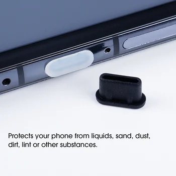 10pcs ซิลิโคนโทรศัพท์ฝุ่นปลั๊กออกตั้งข้อหาชนิดพอร์ตเชื่อมต่-C Dustplug Mirco พอร์ต USB ซ่าพอร์ตผู้ปกป้องปิดบั Iphone Samsung OnePlus 10pcs ซิลิโคนโทรศัพท์ฝุ่นปลั๊กออกตั้งข้อหาชนิดพอร์ตเชื่อมต่-C Dustplug Mirco พอร์ต USB ซ่าพอร์ตผู้ปกป้องปิดบั Iphone Samsung OnePlus 4
