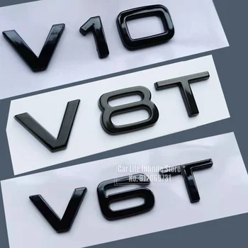 2x จดหมายจำนวน Emblem V6T V8T V10 รถ Styling Fender ด้านท้ายรถด้านหลังเครื่องสัญญลักษณ์หยิบสติ๊กเกอร์สำหรับออดี้ A4L A5 A6L A7 A8L TT RS7 SQ5 2x จดหมายจำนวน Emblem V6T V8T V10 รถ Styling Fender ด้านท้ายรถด้านหลังเครื่องสัญญลักษณ์หยิบสติ๊กเกอร์สำหรับออดี้ A4L A5 A6L A7 A8L TT RS7 SQ5 4