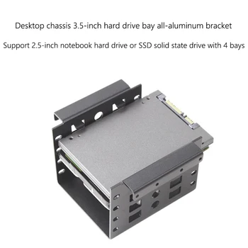 4 อ่า 2.5 นิ้วที่ 3.5 นิ้ว SSD ฮาร์ดไดรฟ์ Enclosure Chassis ภายในการเมานท์ตำแหน่อะแดปเตอร์วงเล็บปิดสำหรับพิวเตอร์คอมพิวเตอร์ถาดโฮล์เดอร์ 4 อ่า 2.5 นิ้วที่ 3.5 นิ้ว SSD ฮาร์ดไดรฟ์ Enclosure Chassis ภายในการเมานท์ตำแหน่อะแดปเตอร์วงเล็บปิดสำหรับพิวเตอร์คอมพิวเตอร์ถาดโฮล์เดอร์ 4