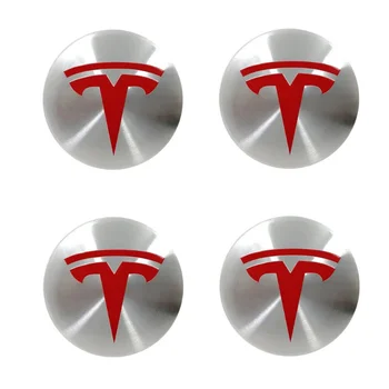 4pcs ตั้งค่ารถล้ศูนย์กลางฮับนฝาด้านบน/ด้านล่างปกปิด Stickers Decal สำหรับ Tesla นางแบบ 3 พวกเอเอ็กซ์ 4pcs ตั้งค่ารถล้ศูนย์กลางฮับนฝาด้านบน/ด้านล่างปกปิด Stickers Decal สำหรับ Tesla นางแบบ 3 พวกเอเอ็กซ์ 4