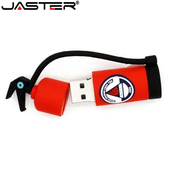 JASTER ไฟ extinguisher พอร์ต USB แฟลชไดร์ฟ 4GB 8GB พิเศษที่น่ารักปากกาขับ 16GB 32GB 64GB มินิความทรงจำอยู่ pendrive ของขวัญ JASTER ไฟ extinguisher พอร์ต USB แฟลชไดร์ฟ 4GB 8GB พิเศษที่น่ารักปากกาขับ 16GB 32GB 64GB มินิความทรงจำอยู่ pendrive ของขวัญ 4