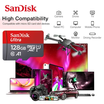 Sandisk A1 เรียน 10 มินิ SD การ์ด 64GB ความจำแฟลชการ์ด 64GB โคร SD TF บัตร 64GB cartão เดอ memória ขับรถบันทึกเสียงของกล้อง Sandisk A1 เรียน 10 มินิ SD การ์ด 64GB ความจำแฟลชการ์ด 64GB โคร SD TF บัตร 64GB cartão เดอ memória ขับรถบันทึกเสียงของกล้อง 4