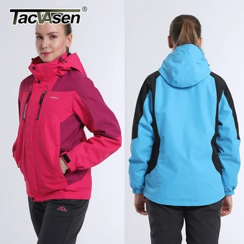 TACVASEN อง 3-อยู่-1-หิมะละลายจนเล่นสกีไม่แจ็คเก็ตของผู้หญิงฤดูหนาวยเสื้อโค้ทน้ำต่อต้า Windproof เอาไว้จับภาพความร้อนอบอุ่นอุ่นขึ้น Fleece แจ็คเก็ต Parka Windbreaker TACVASEN อง 3-อยู่-1-หิมะละลายจนเล่นสกีไม่แจ็คเก็ตของผู้หญิงฤดูหนาวยเสื้อโค้ทน้ำต่อต้า Windproof เอาไว้จับภาพความร้อนอบอุ่นอุ่นขึ้น Fleece แจ็คเก็ต Parka Windbreaker 4