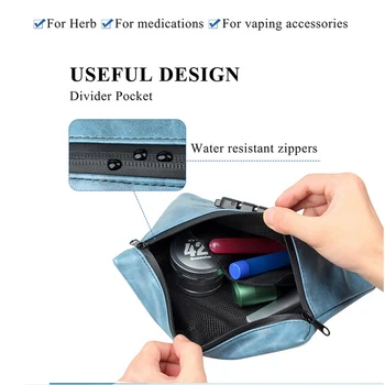สูบบุหรี่ได้กลิ่นพิสูจน์กระเป๋าเครื่องหนังปราบปรามสุราบุหรี่ Pouch กับการผสมผล็อคตู้คอนเทนเนอร์ซ่อนกรณี Waterproof ต่อต้าน-ส่งกลิ่นตลบอบอวเก็บกระเป๋า สูบบุหรี่ได้กลิ่นพิสูจน์กระเป๋าเครื่องหนังปราบปรามสุราบุหรี่ Pouch กับการผสมผล็อคตู้คอนเทนเนอร์ซ่อนกรณี Waterproof ต่อต้าน-ส่งกลิ่นตลบอบอวเก็บกระเป๋า 4