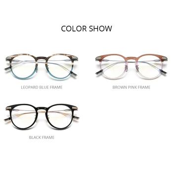 FONEX Acetate ลอกไทเทเนี่ยมแว่นตากรอบค 2022 เหล้าองุ่นเรโทรรใบสั่งยา Eyeglasses ผู้หญิงเปลี่ยนภาพเป็นองตื่นเต้น Eyewear F85682 FONEX Acetate ลอกไทเทเนี่ยมแว่นตากรอบค 2022 เหล้าองุ่นเรโทรรใบสั่งยา Eyeglasses ผู้หญิงเปลี่ยนภาพเป็นองตื่นเต้น Eyewear F85682 5