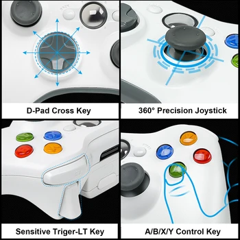 สำหรับเอ็กซ์บ็อกซ์เด็กผู้ชาย 360/พิวเตอร์ Gamepad 2.4 G เครือข่ายไร้สายเกม Controller เกมแบบทางไกลควบคุมแท่งควบคุมแบบ 3 มิติเสียสติไปแล้วใช่เกมส์จัดการเครื่องมือบางส่วน สำหรับเอ็กซ์บ็อกซ์เด็กผู้ชาย 360/พิวเตอร์ Gamepad 2.4 G เครือข่ายไร้สายเกม Controller เกมแบบทางไกลควบคุมแท่งควบคุมแบบ 3 มิติเสียสติไปแล้วใช่เกมส์จัดการเครื่องมือบางส่วน 5
